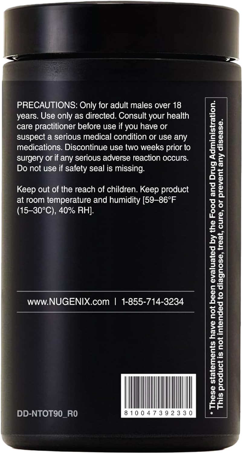 Now Boost T-Levels & Nitric Oxide Nugenix® Total-T2