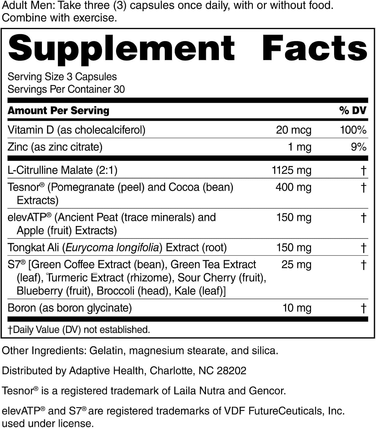 Now Boost T-Levels & Nitric Oxide Nugenix® Total-T2